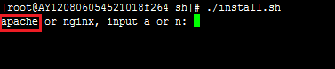 阿里云ECS(linux)一键安装web环境sh安装步骤 阿里云ECS(linux)一键安装web环境sh安装步骤